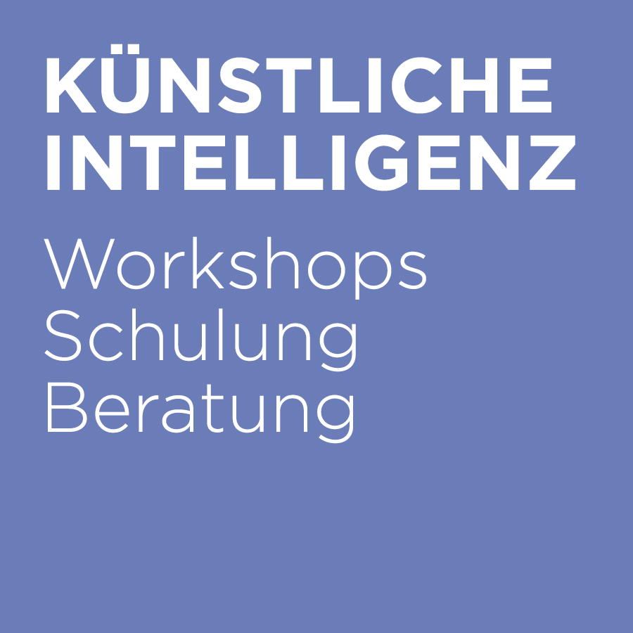 04 | Beratung, Workshops & Schulungen zu künstlicher Intelligenz